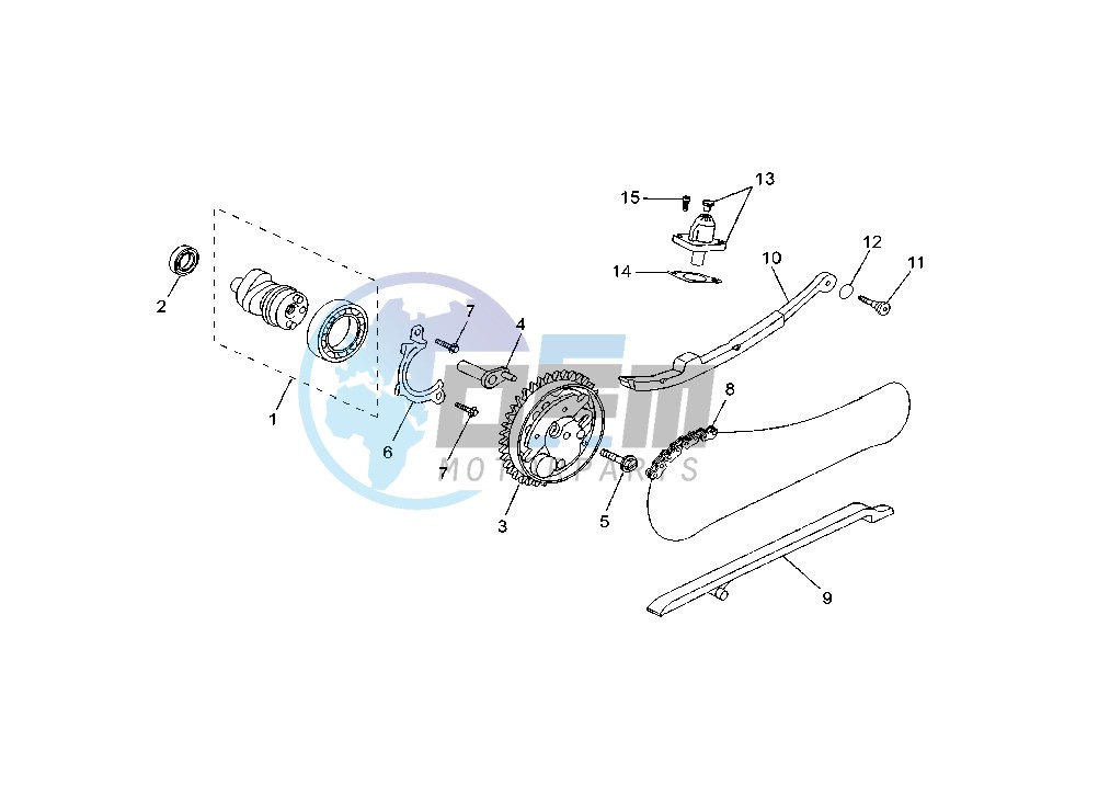 CAMSHAFT- CHAIN