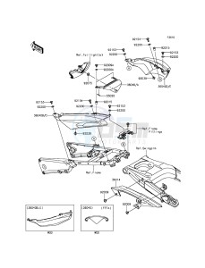 ZZR1400 ABS ZX1400FFF FR GB XX (EU ME A(FRICA) drawing Side Covers/Chain Cover