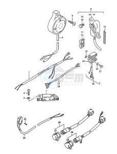 DT 85 drawing Electrical