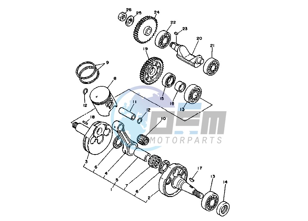 CRANKSHAFT - PISTON