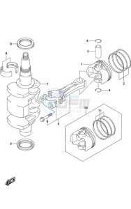 DF 20A drawing Crankshaft