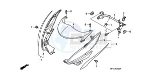 CB600FA39 France - (F / ABS CMF ST 25K) drawing COWL