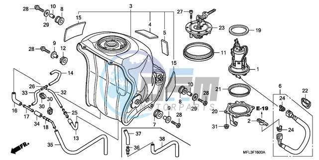 FUEL TANK/FUEL PUMP