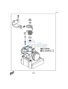 J125 ABS SC125CHFA XX (EU ME A(FRICA) drawing Throttle