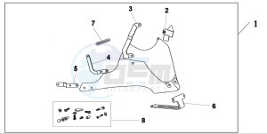 CB600F CB600F drawing UNDERCOWL BELLY PAN