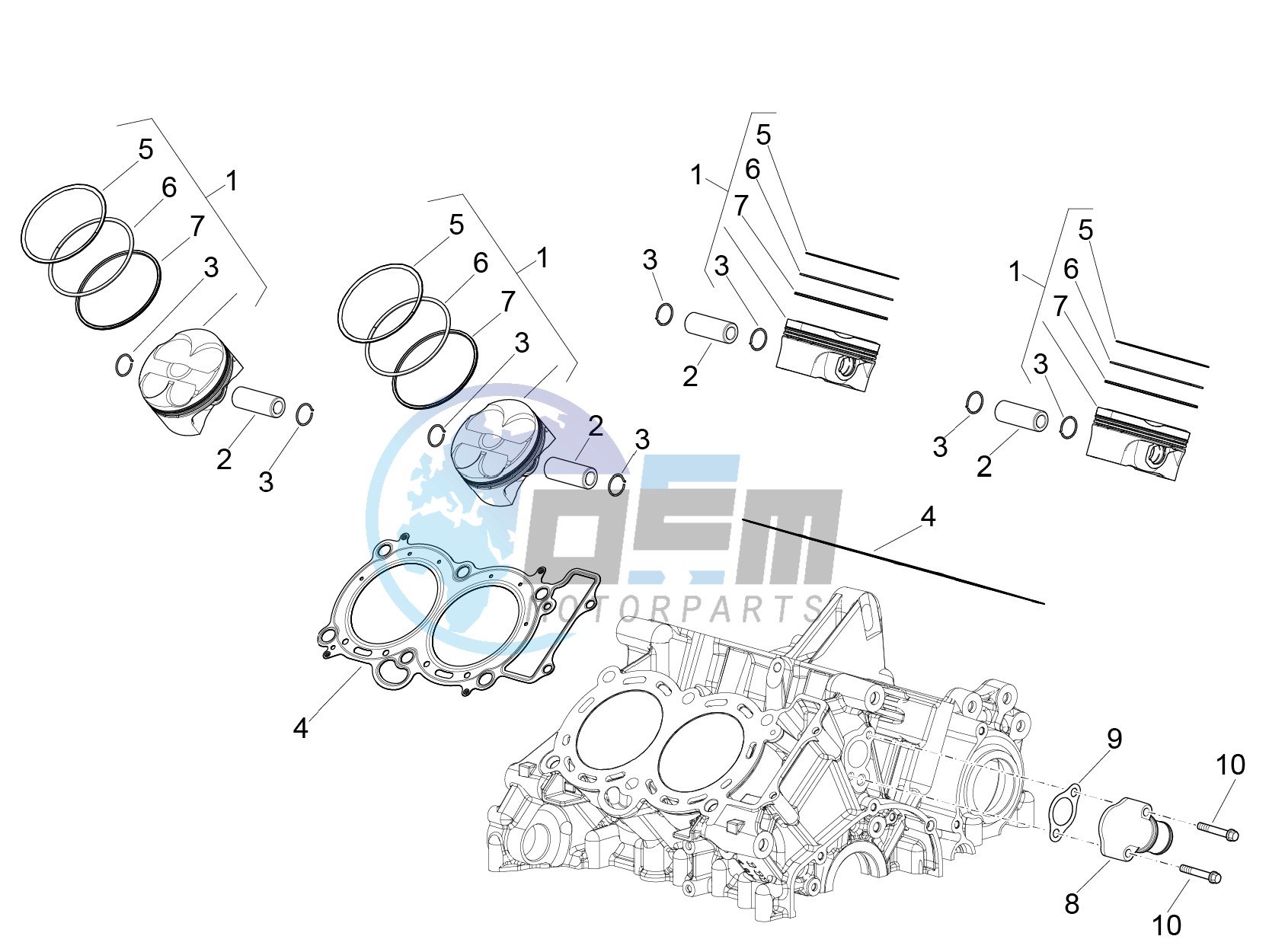 Cylinder - Piston