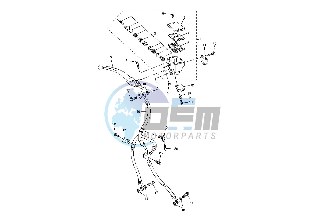 FRONT MASTER CYLINDER