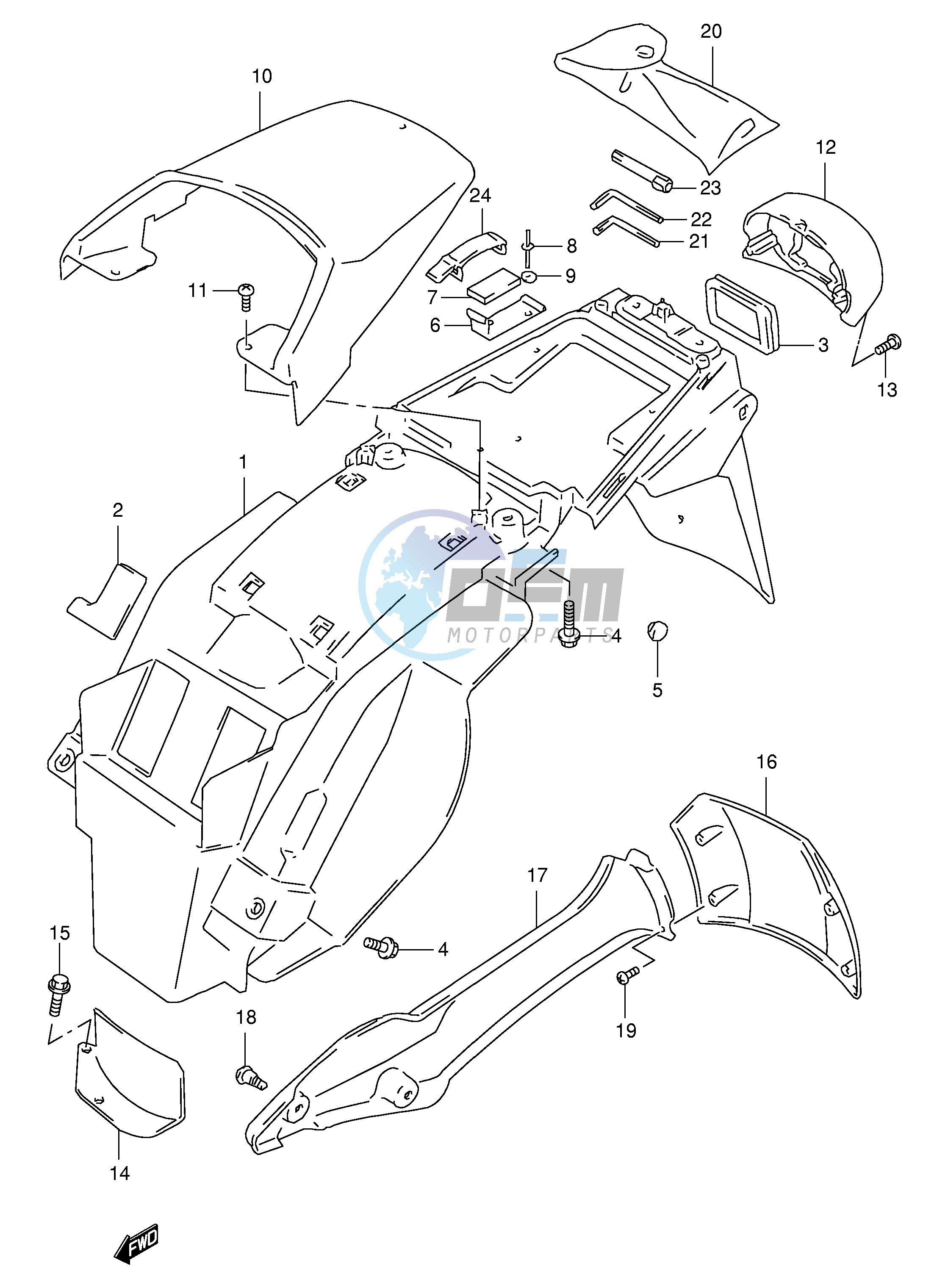 REAR FENDER