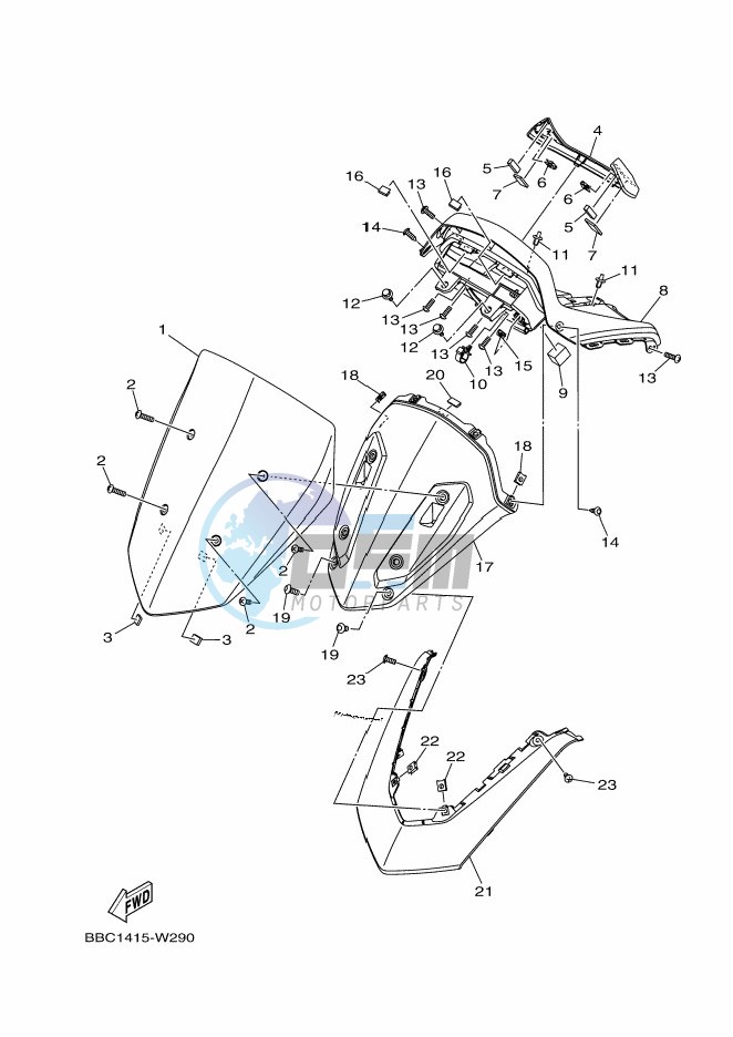 CRANKCASE COVER 2