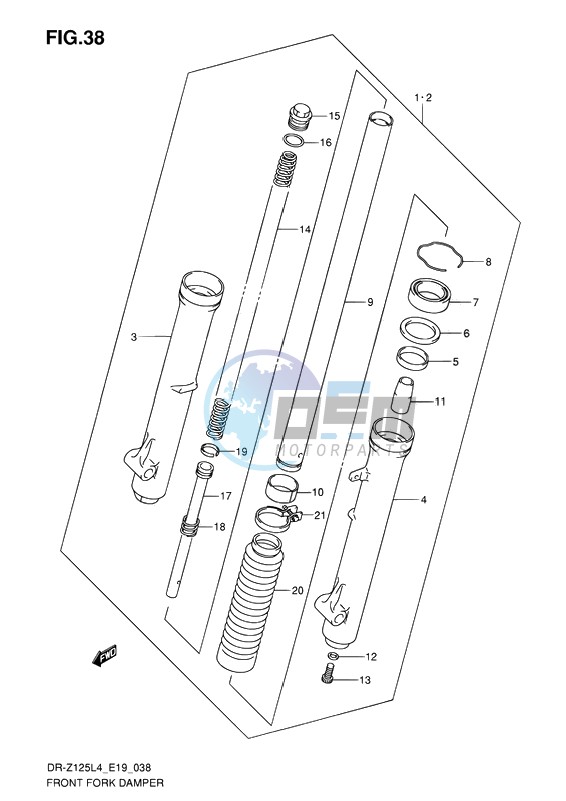 FRONT FORK DAMPER