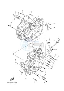 YFM700FWAD YFM70GPAH GRIZZLY 700 EPS (B1A2) drawing CRANKCASE