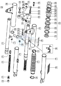 STANDARD_25-45kmh_K3-K7 50 K3-K7 drawing Front fork 1