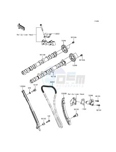 NINJA H2 ZX1000NFF XX (EU ME A(FRICA) drawing Camshaft(s)/Tensioner