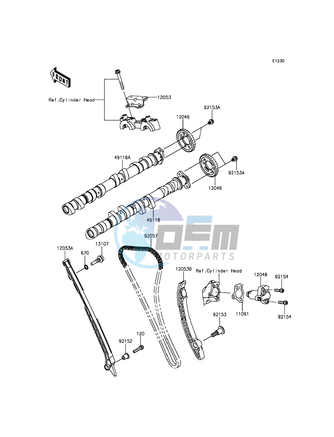 Camshaft(s)/Tensioner