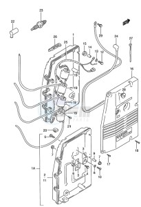 DT 115 drawing Ignition (1986 to 1997)