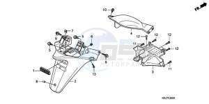 FES1509 Europe Direct - (ED / 2ED) drawing REAR FENDER