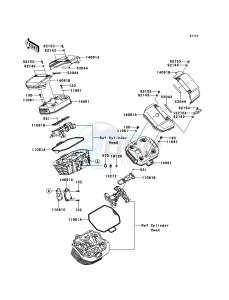 VN1700_VOYAGER_ABS VN1700BBF GB XX (EU ME A(FRICA) drawing Cylinder Head Cover