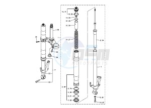 FZ1 FAZER 1000 drawing FRONT FORK