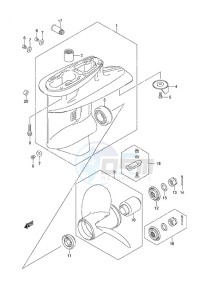 DF 40A drawing Gear Case