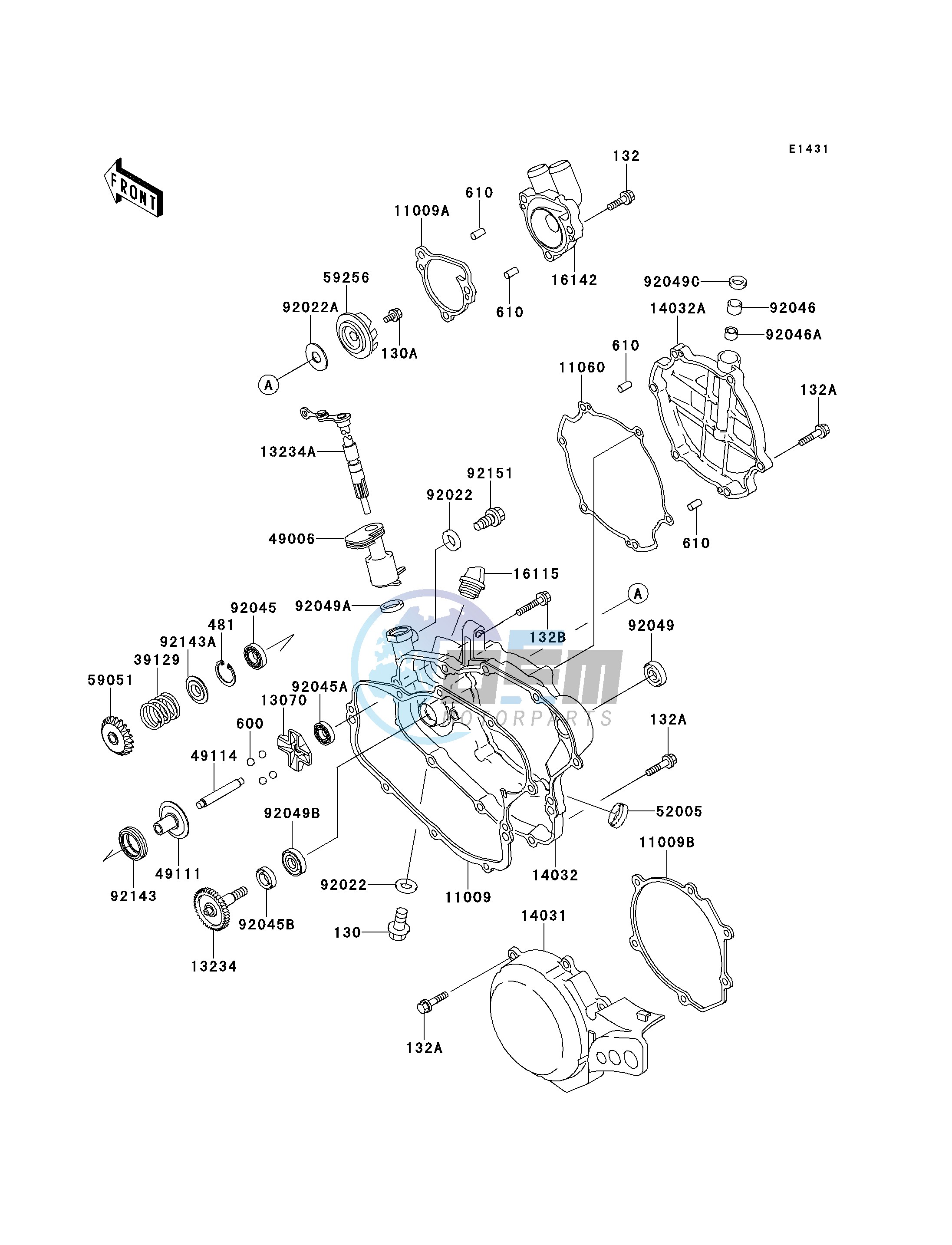 ENGINE COVER-- S- -