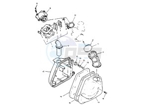 YM BREEZE 50 drawing INTAKE