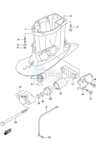 DF 175 drawing Drive Shaft Housing