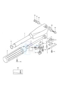 DF 4 drawing Tiller Handle