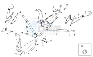 Atlantic 300 drawing Handlebar