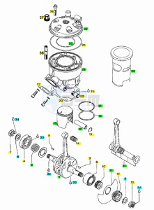 Climber 280 drawing Drive shaft