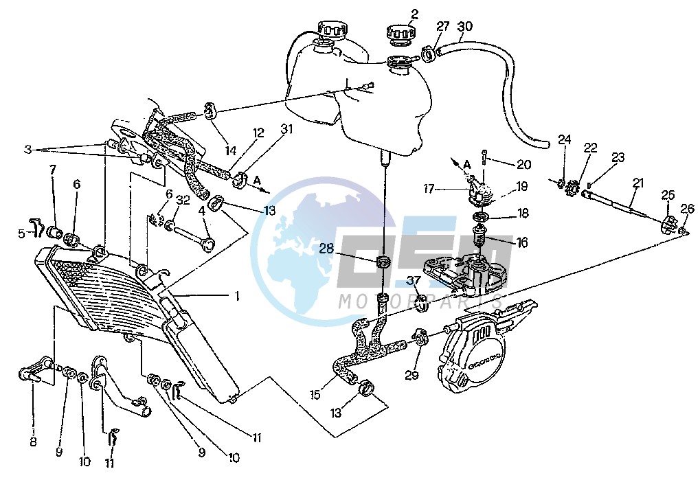 WATER PUMP-COOLER