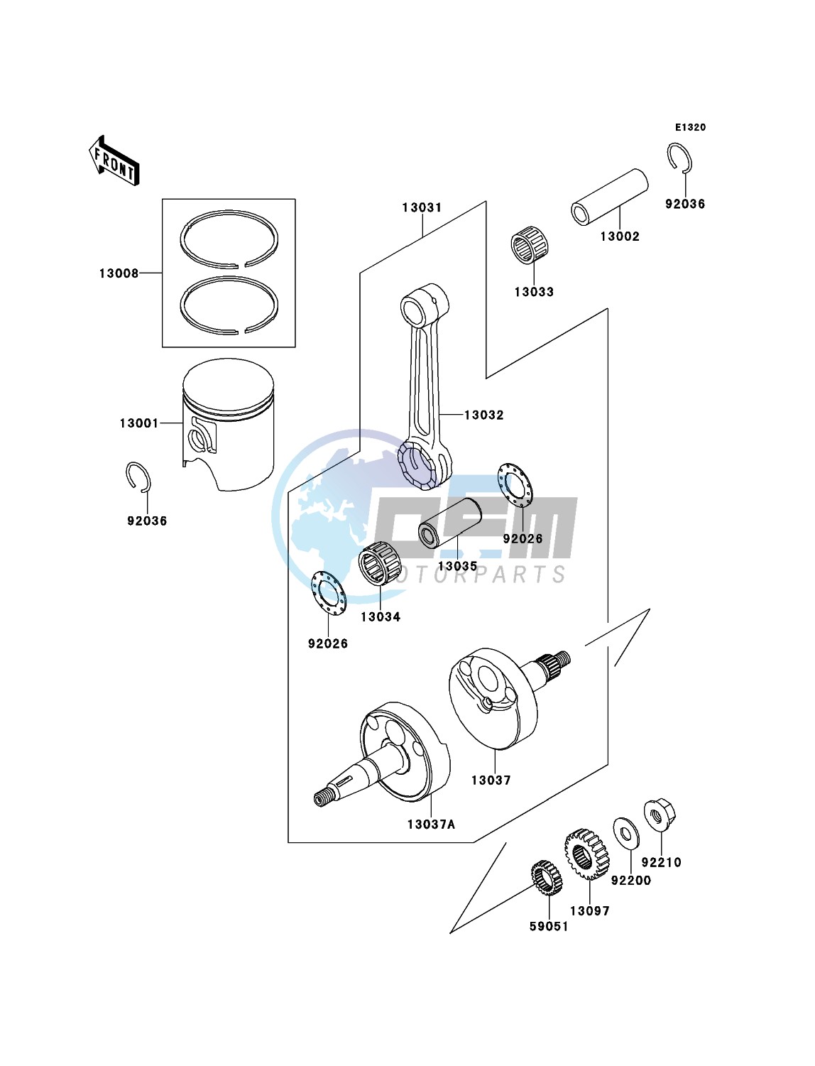 Crankshaft/Piston(s)