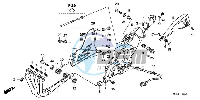 EXHAUST MUFFLER