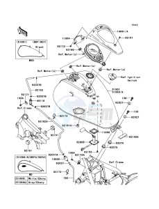 VN900 CLASSIC VN900BDF GB XX (EU ME A(FRICA) drawing Fuel Tank