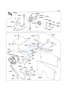 KAF 620 B [MULE 2520 TURF] (B1-B5) [MULE 2520 TURF] drawing OPTIONAL PARTS-- GENERATOR&METER- -