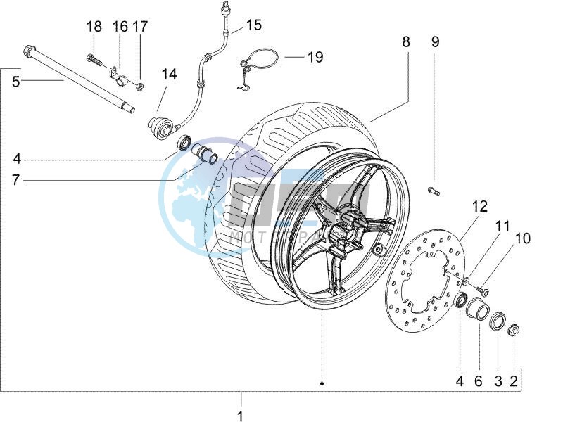 Front wheel