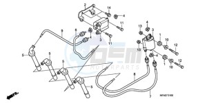 CBF1000SA France - (F / ABS CMF) drawing IGNITION COIL