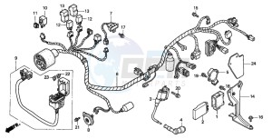 FES125 PANTHEON drawing WIRE HARNESS