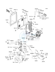 VN 1600 D [VULCAN 1600 NOMAD] (D6F-D8FA) D7FA drawing RADIATOR