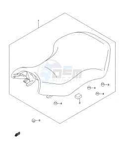 LT-A500X(Z) drawing SEAT (LT-A500XZL2 P17)