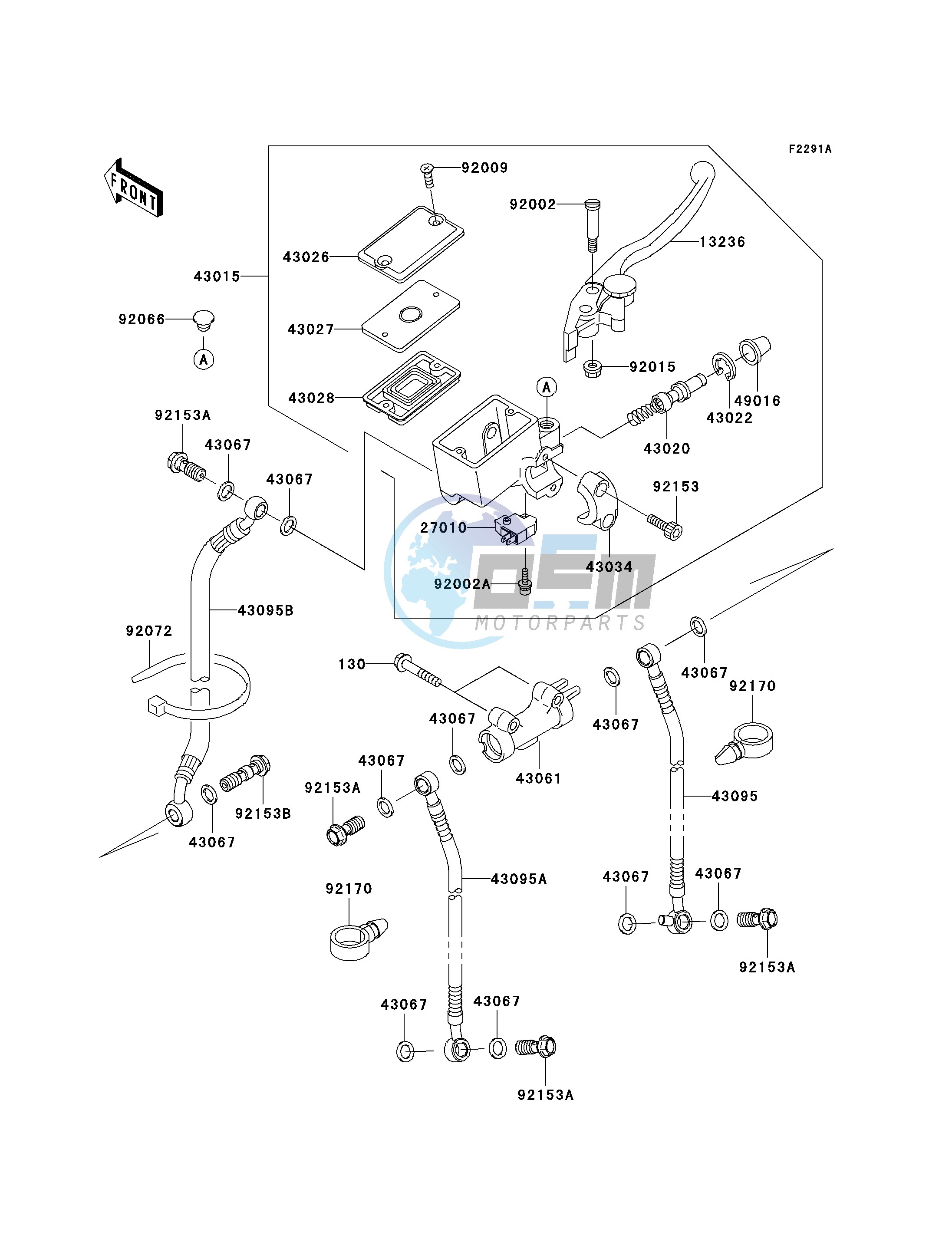 FRONT MASTER CYLINDER -- E12_E13- -