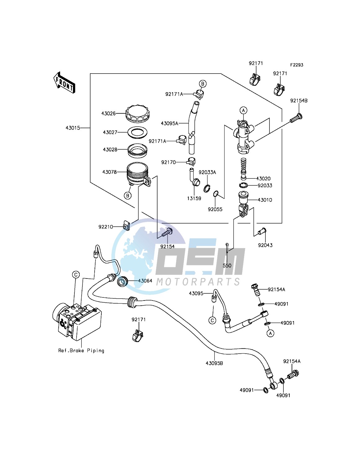 Rear Master Cylinder