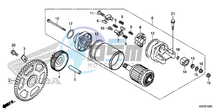 STARTER MOTOR