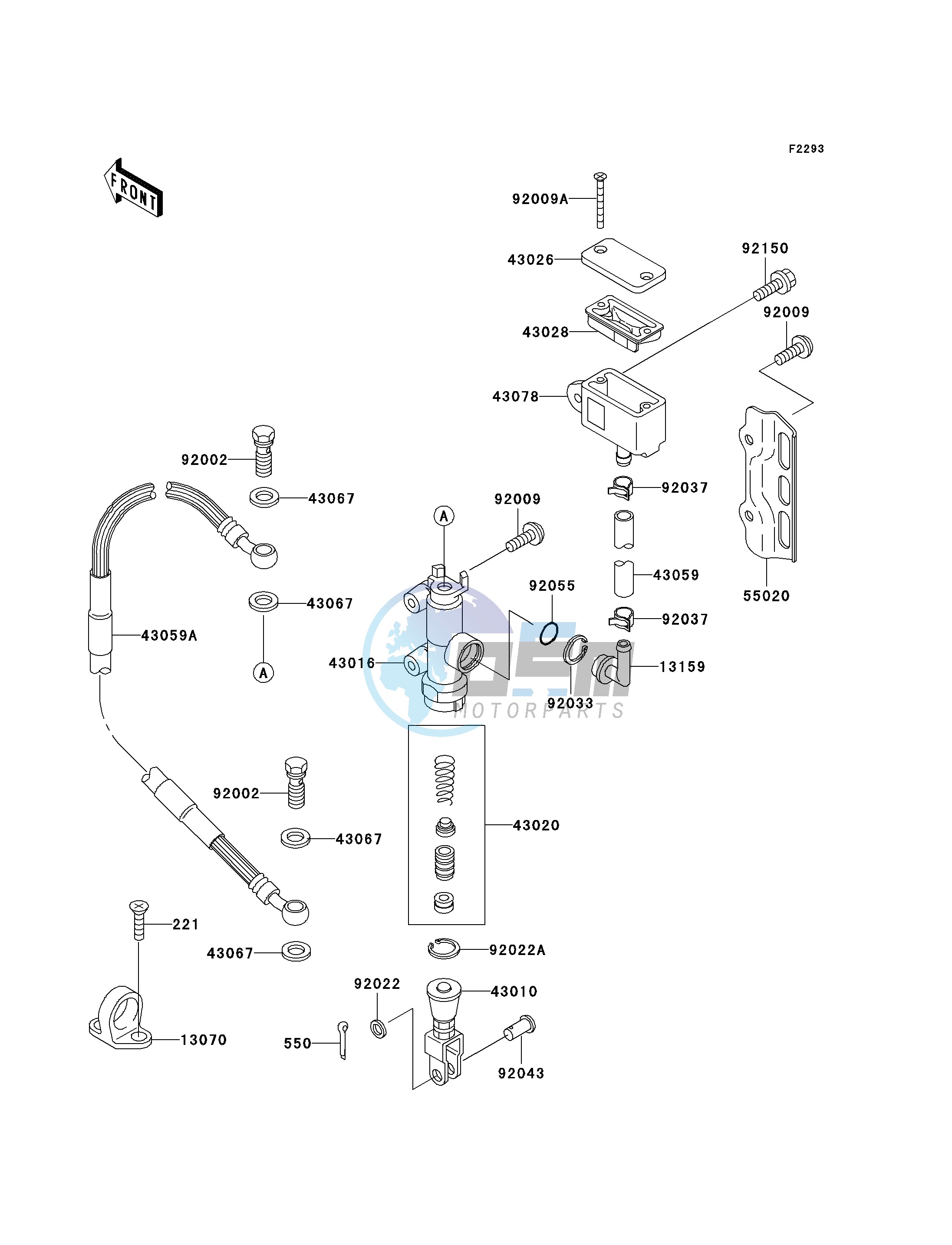 REAR MASTER CYLINDER