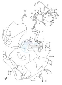 RGV250 (E24) drawing INSTALATION PARTS (MODEL N P R T)