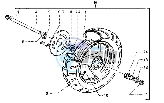 Front wheel