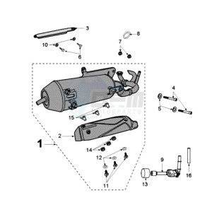 VIVA 3 L 2T A drawing EXHAUST