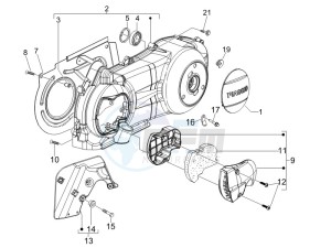 Nexus 250 e3 drawing Crankcase cover - Crankcase cooling