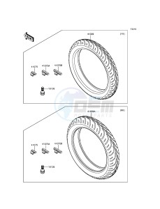 NINJA_250SL BX250AFSA XX (EU ME A(FRICA) drawing Tires