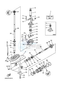 F25ESHW-USA drawing LOWER-CASING-x-DRIVE-1