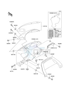 ZR 1200 A [ZX 1200 R] (A1-A3) drawing COWLING